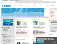 Tablet Screenshot of leoss.eu